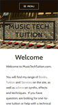 Mobile Screenshot of musictechtuition.com